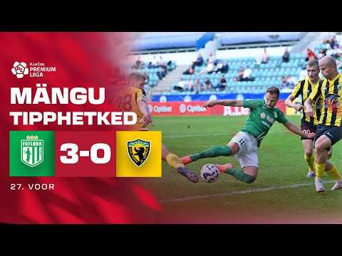 Tallinna FC Flora - Pärnu JK Vaprus I 3:0 I A. Le Coq Premium liiga 27. voor I 2025
