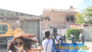 Կարճատև խուճապ և իրարանցում՝ «Ձյունիկ սառնարան»-ի շենքի 4-րդ պայթեցումից հետո
