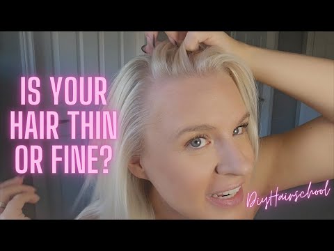 Thin Hair vs Fine Hair Explained