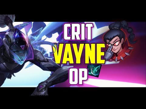 Vaysu |  CRIT VAYNE IS OP 1VS5  CARRY - LEAGUE OF LEGENDS
