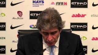 preview picture of video 'Manchester City's Manuel Pellegrini: midfield changes not to blame for Chelsea defeat'