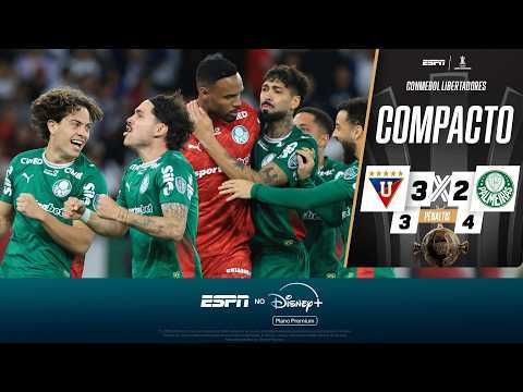 Gols e melhores lances de LDU x Palmeiras