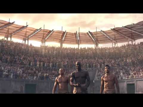 Spartacus | (3x5) - Gannicus vs Oenomaus e Crixus - DUBLADO