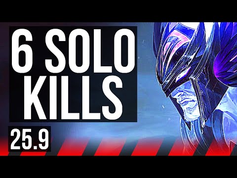 SYLAS vs SETT (TOP) | 6 solo kills, Legendary | KR Diamond | 25.9