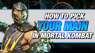 Mortal Kombat 11: How To Pick Your Main Character!