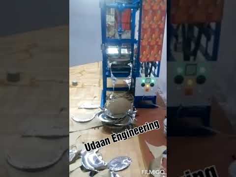 Semi Automatic Paper Plate Making Machine