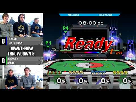 DTTD #5 SSBM - Liekand & LemonJuices Vs. Bromley & Sambr - Doubles Losers Quarters