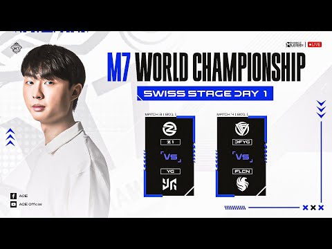 m7 swift stage day1[ Official Burmese 🇲🇲 restream by ACE ] YG vs TEAM ZONE BO1 FALCON VS DFYG BO1