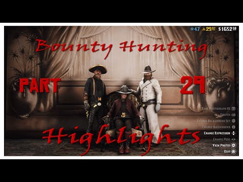 RDR2 - Bounty Hunting Highlights (And Then He Pissed Himself. Twice) Pt. 29 - PS4