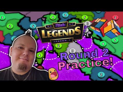 RISK Legends Tournament Practice! | Round 2!