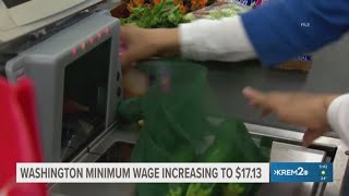 Washington state minimum wage increasing to $17.13 starting in 20206