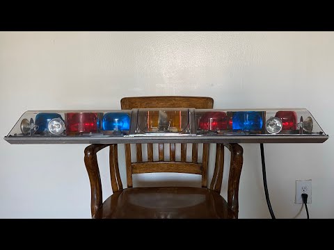 Code 3 Force 4 LP6000 Fully Loaded All Light Lightbar with Stingrays
