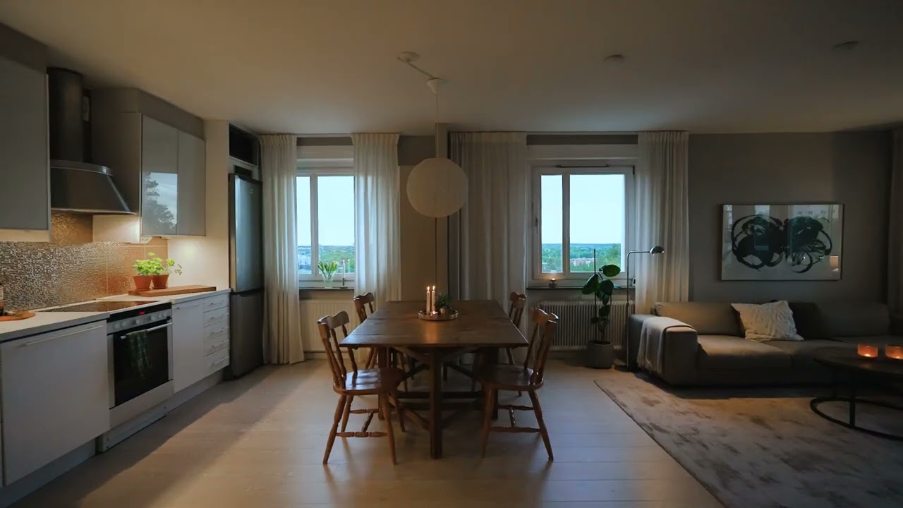 3 rum Lägenhet på Filipstadsbacken 36 Farsta Stockholms kommun - video