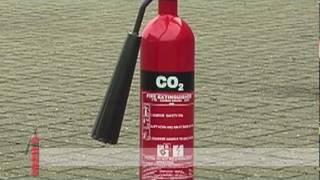 Fire Safety Training - How to use a CO2 (Carbon Dioxide) Fire Extinguisher