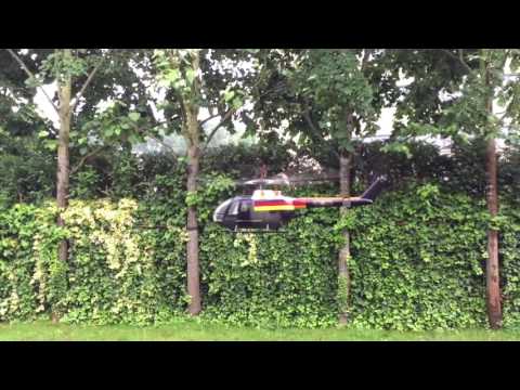 BO-105 Deutsches Heer Karl "Charly" Zimmermann electric Scale Helicopter 600 size