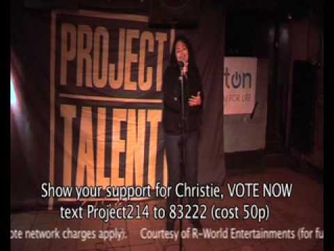 Project Talent UK presents Christie Andrews - 2007 Finalist