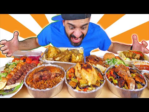 تحدي اكل سفرة عراقية رمضانية بكمية خيالية iraqi food feast challenge 7kg
