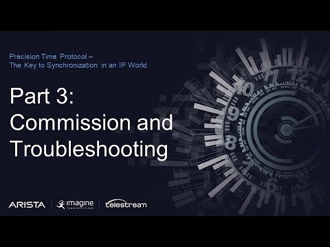 PTP Commissioning and Troubleshooting - PTP Master Class 3 of 3