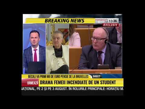 Gigi Becali, pensie lunară de 2.500 de euro de la Bruxelles