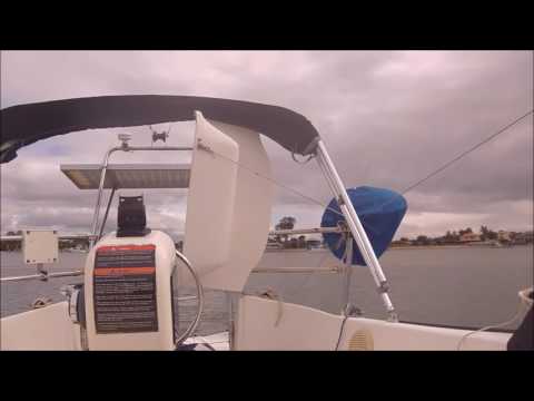 Macgregor 26M  Solar panel setup