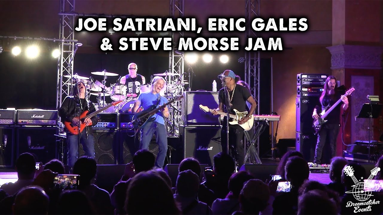 Joe Satriani, Eric Gales & Steve Morse Epic Guitar Jam - YouTube