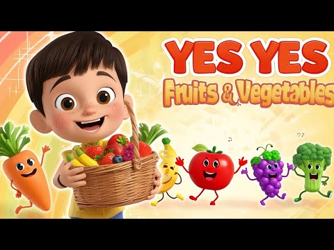Yes Yes Vegetables and Fruits Songs! | Nursery Rhymes & Kids Songs | Kids music | Kiddoklicks |music