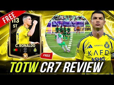 Free TOTW Cristiano Ronaldo Review in FC Mobile 