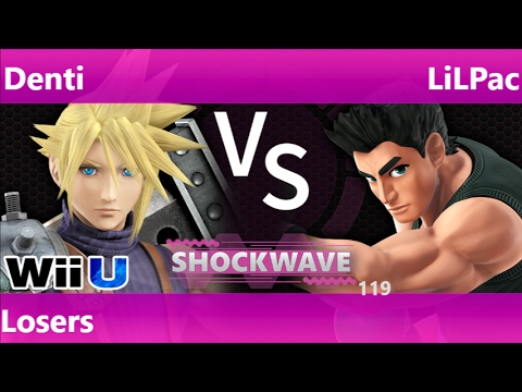 SW 119 - TLOC | Denti (Cloud) vs SWG | LiLPac (Little Mac) Losers - Smash 4
