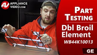 Range/Oven Broil Heating Element Testing and Diagnostics by Factory Technician