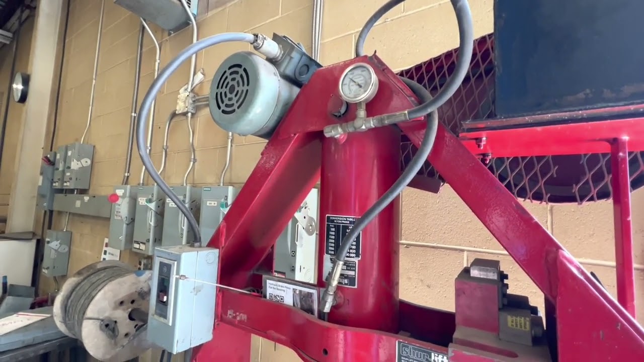 How to use a stamping die on mild steel with a hydraulic press
