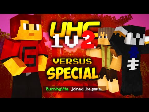 UHC 1v2: SPECIAL - TheBestGinger vs burningtramps and LongaVita
