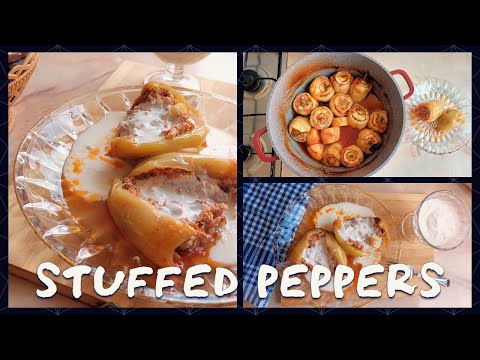 Easy Romanian Stuffed Bell Peppers Recipe - Super Taasty!