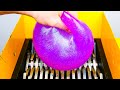 Shredding MEGA Slime Ball Oddly Satisfying Video