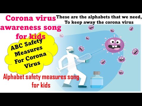 Corona Virus Awareness song for Little kids | COVID 19 Rhyme | Coronavirus ABC safety | COVID-Safe