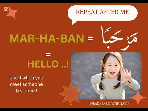 Easy Arabic, speak Arabic with Rania 