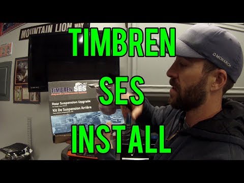 Timbren SES (Suspension Enhancement System) Install