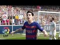 FIFA 16 - FC BARCELONA VS REAL MADRID - La Liga - Dificuldade - Lendário - Ps4 - FULL HD