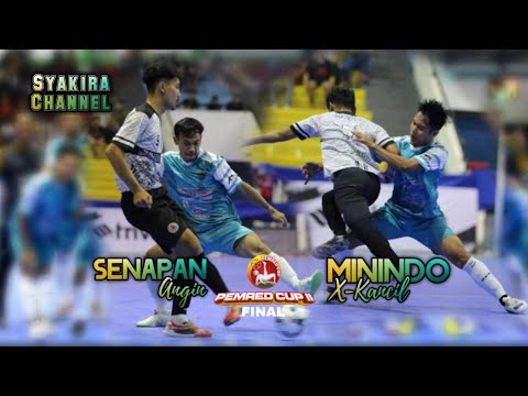 Cuplikan Gol Final Pemred Cup II "Senapan Angin vs Minindo X Kancil " di GOR Pangsuma Pontianak