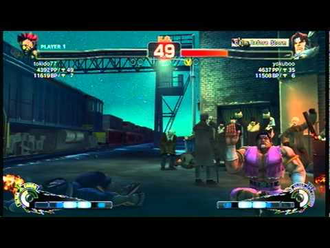 yokuboo (THawk) vs tokido77 (Akuma)