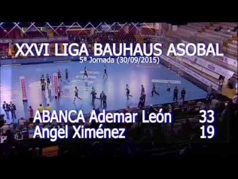 LIGA BAUHAUS ASOBAL J05 ABANCA Ademar León - Ángel Ximénez 33 - 19