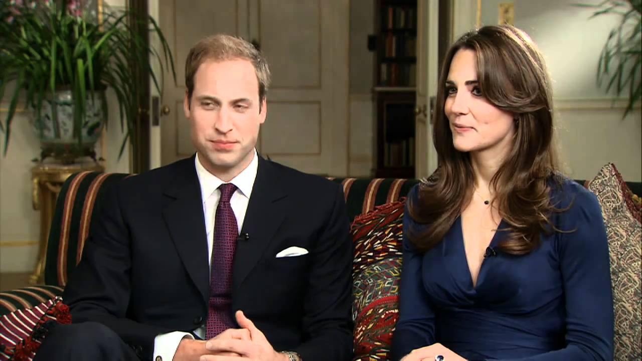 Prince William and fiancee Kate Middleton interview - YouTube