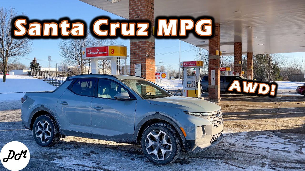 2022 Hyundai Santa Cruz – MPG Test [2.5T, AWD] | Real ...
