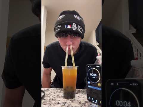 How to drink boba the right way 😍