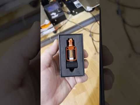 Leveling up my #ender3 with the #creality spider v3 hotend so that I can #3dprint #computer parts