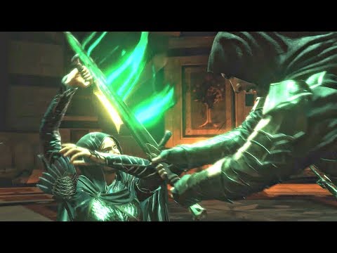 Shadow of War Blade of Galadriel DLC - Eltariel & Talion Nazgul Meeting & Fight