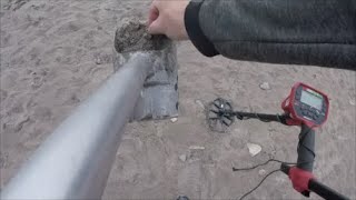 Beach Metal Detecting New Hampshire Minelab Vanquish Hunt
