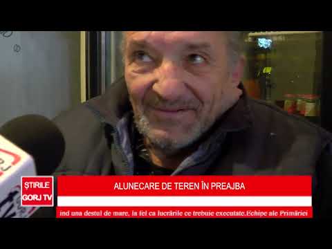 Alunecare de teren în Preajba