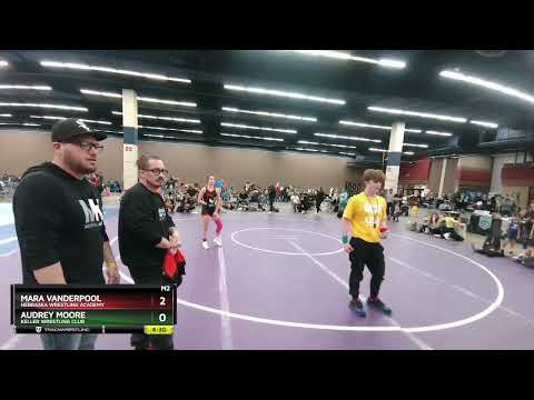 101-103 Lbs Round 2 - Mara Vanderpool, Nebraska Wrestling Academy Vs Audrey Moore, Keller Wrestlin