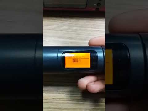 haw to chang sensitivity in sennheiser ew 100