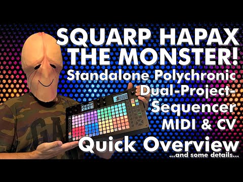 Squarp Instruments Hapax stand alone Sequencer Workstation Penishead Review [direct sound]